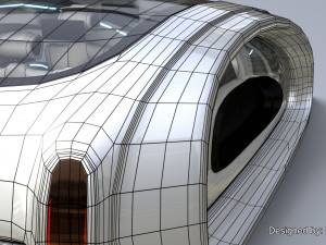 Affekta Futurex Sci-Fi BEST DESIGN Future Concept Cyberpunk Model 3D