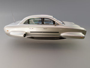 Affekta 300 Concept oldtimer retro Cyberpunk HD 3D Модель