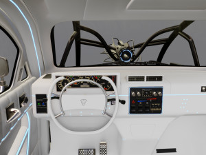 Affekta 300 Concept oldtimer retro Cyberpunk HD 3D Модель