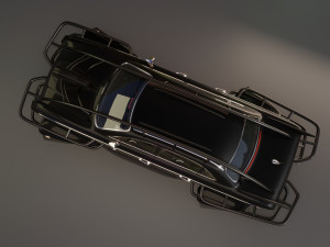 Affekta 300 Concept oldtimer retro Cyberpunk HD 3D Модель