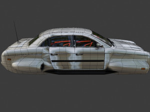 Affekta 300 Concept oldtimer retro Cyberpunk HD 3D Модель