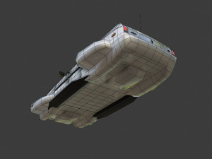 Affekta 300 Concept oldtimer retro Cyberpunk HD 3D Модель