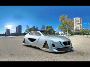 Affekta X-Fusion S1 Sci-Fi concept car BEST FUTURISTIC DESIGN Model 3D