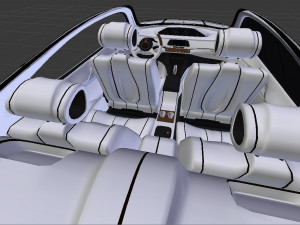 Affekta X-Fusion S1 Sci-Fi concept car BEST FUTURISTIC DESIGN Model 3D