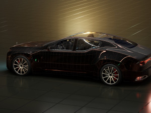 Affekta Luxuria 2022 Concept futuristic cyberpunk car BEST DESIGN 3D 모델