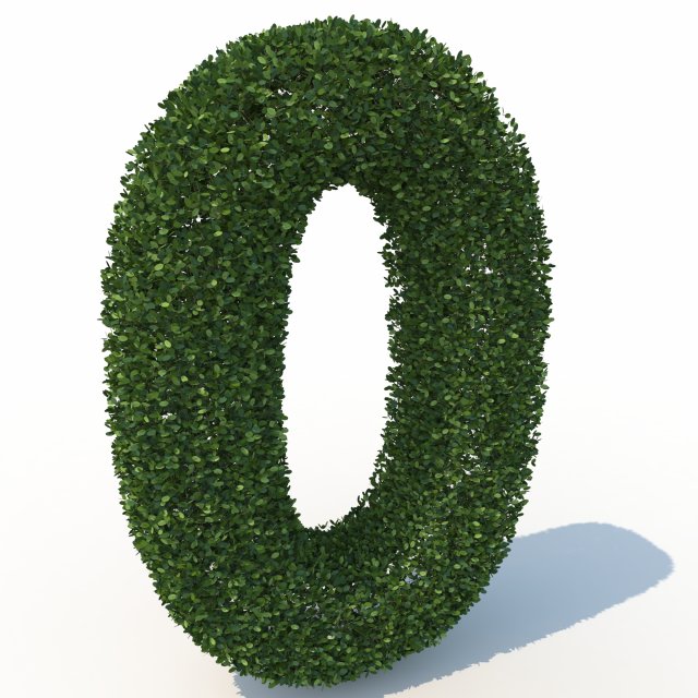 hedge 0 Model 3D .c4d .max .obj .3ds .fbx .stl .blend 