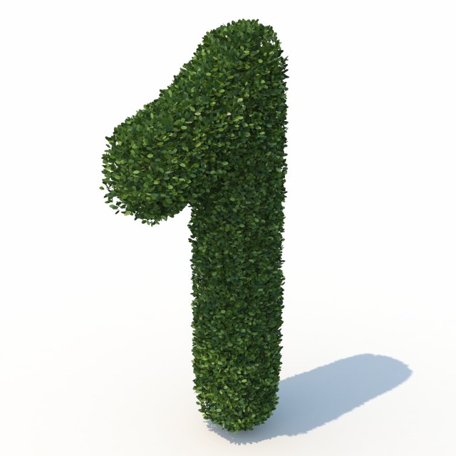hedge 1 3D 모델 .c4d .max .obj .3ds .fbx .stl .blend 