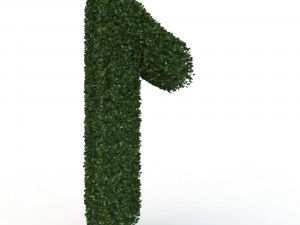 hedge 1 3D 모델