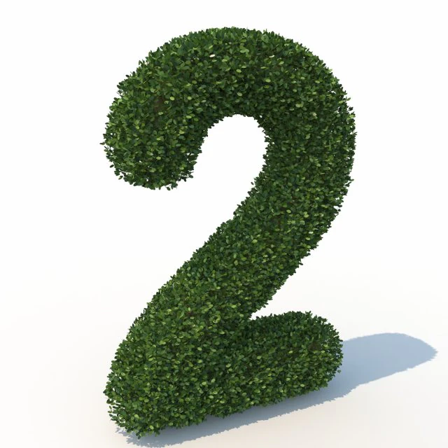 hedge 2 3D Model .c4d .max .obj .3ds .fbx .stl .blend 