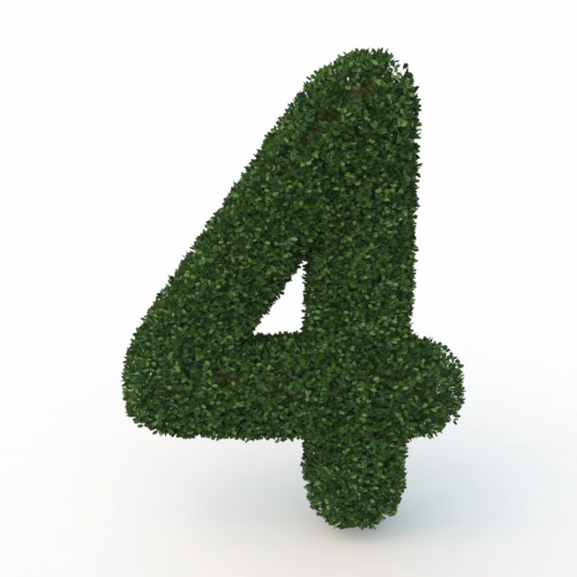hedge 4 Modelo 3D .c4d .max .obj .3ds .fbx .stl .blend 