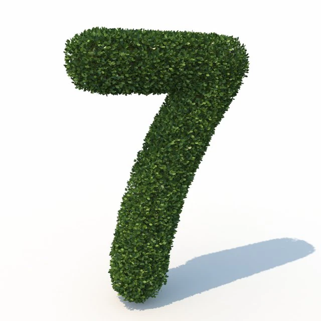 hedge 7 3D Model .c4d .max .obj .3ds .fbx .stl .blend