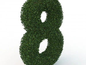 hedge 8 3D Model