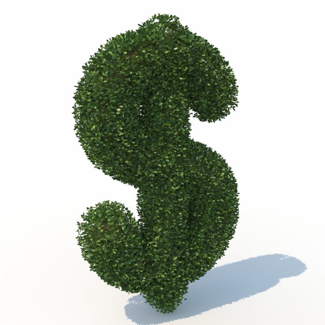 hedge 3D 模型 .c4d .max .obj .3ds .fbx .stl .blend