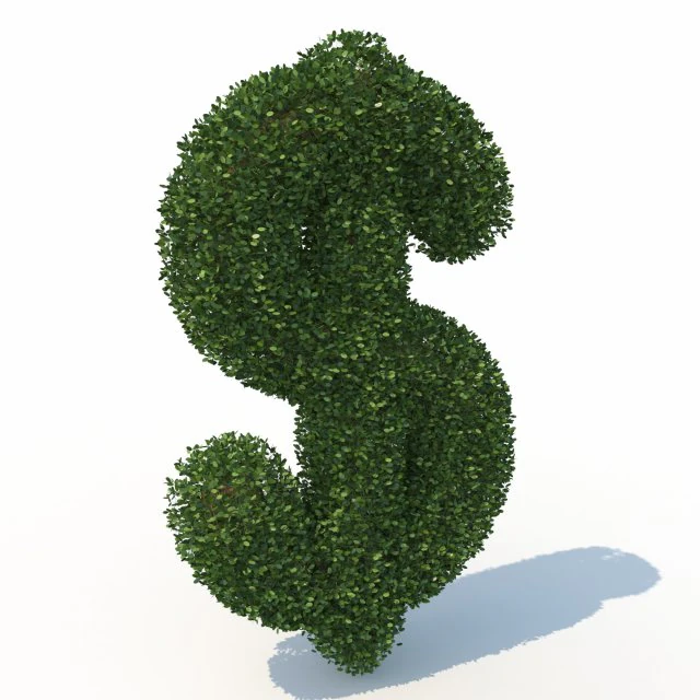 hedge 3D Model .c4d .max .obj .3ds .fbx .stl .blend 