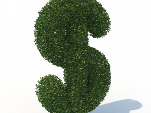hedge 3Dモデル