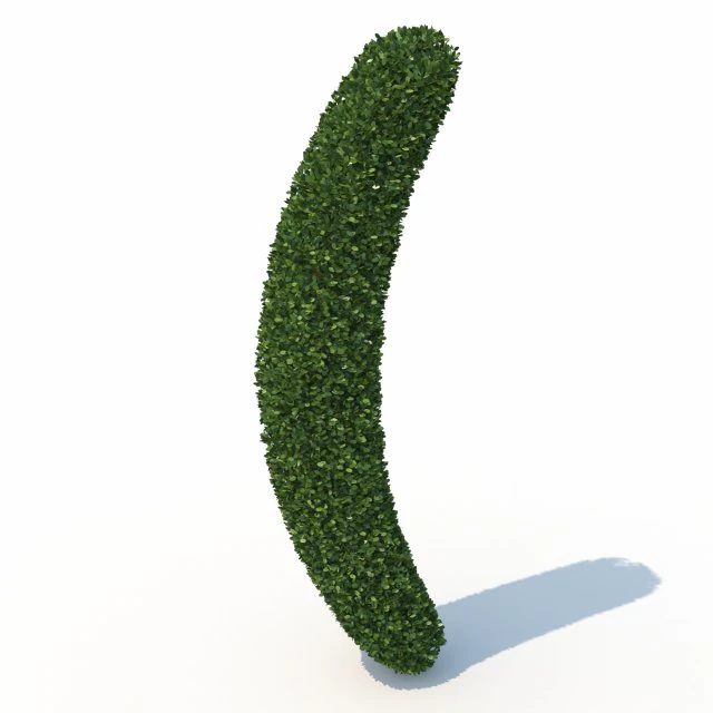 hedge 3D Model .c4d .max .obj .3ds .fbx .stl .blend 
