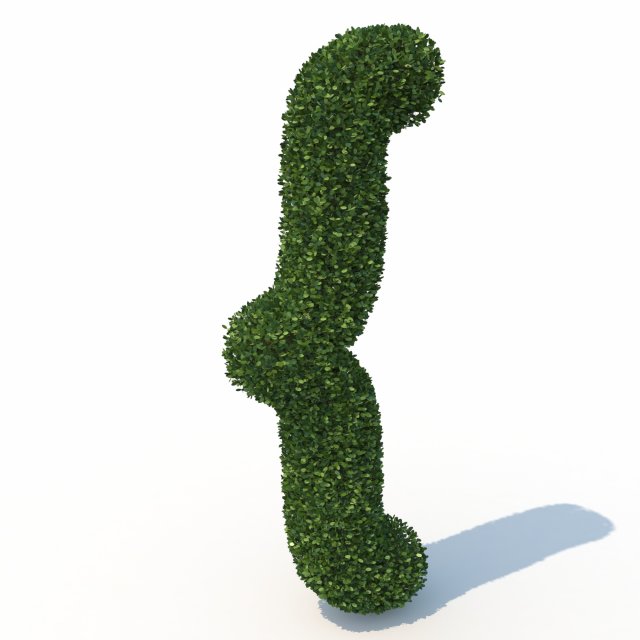 hedge 3D Модель .c4d .max .obj .3ds .fbx .stl .blend