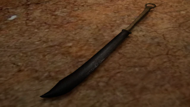chinese sword 3D Model .c4d .max .obj .3ds .fbx .stl .blend 