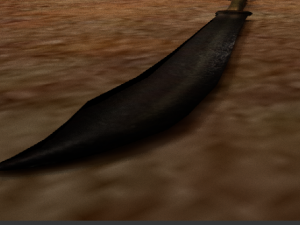chinese sword 3D 모델