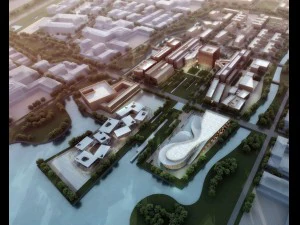 planejamento urbano Modelo 3D