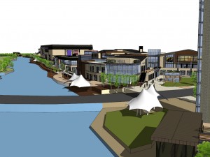 big shopping mall Modelo 3D