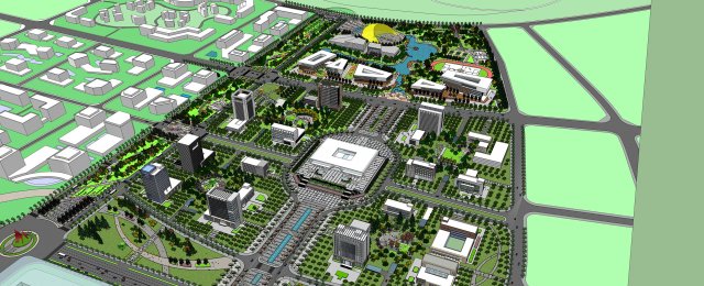 city township 3Dモデル .c4d .max .obj .3ds .fbx .stl .blend 