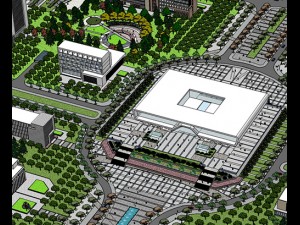 city township 3Dモデル