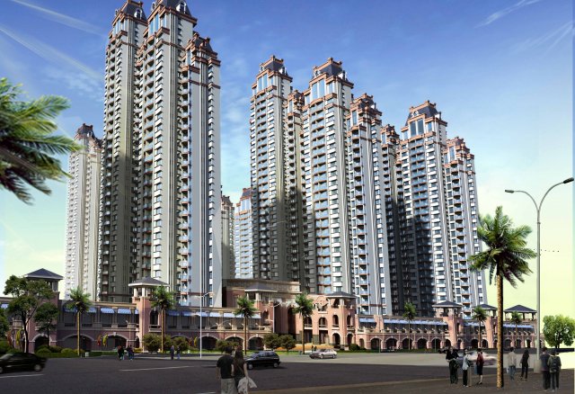 classical residential tower Modello 3D .c4d .max .obj .3ds .fbx .stl .blend 