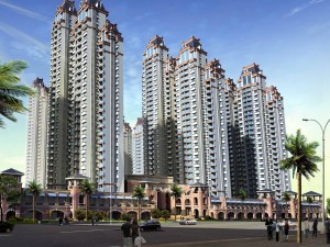 classical residential tower 3D 모델