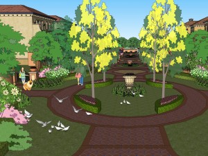 villa casa 3D Модель