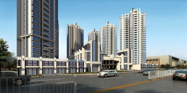 residential buildings layout 3D Model .c4d .max .obj .3ds .fbx .stl .blend