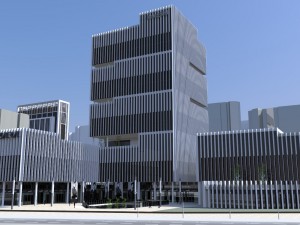 commercial office building 3D 모델