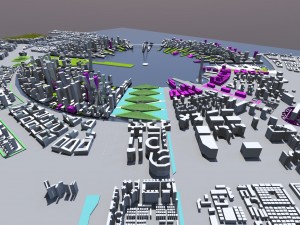 city planning townships 3D 모델