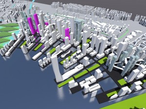 city planning townships 3D 模型