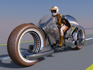 ci fi superbike 3D 모델