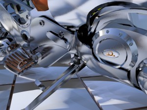 ci fi superbike 3D 모델