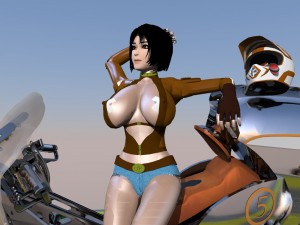 ci fi superbike 3D 모델