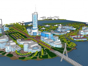 collectiion 25 architectural 3d models urban planning city planning Model 3D
