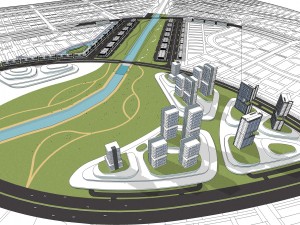 collectiion 25 architectural 3d models urban planning city planning Model 3D