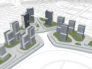 collectiion 25 architectural 3d models urban planning city planning Model 3D