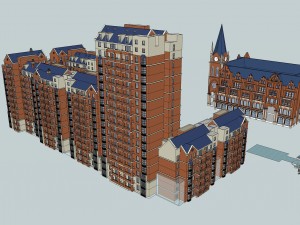 collectiion 25 architectural 3d models urban planning city planning Model 3D