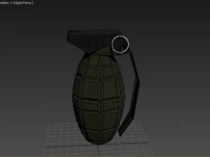 雷泽手榴弹 3D 模型