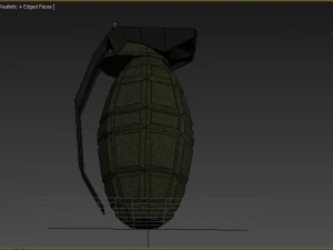grenade by rayzer 3D Model