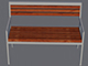bench modern 3D-Modell