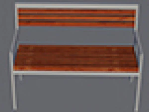 bench modern 3D Model