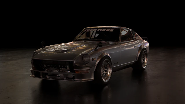 jdm 240z 3D Model .c4d .max .obj .3ds .fbx .stl .blend 