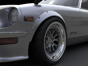 jdm 240z Modelo 3D