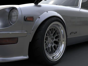 jdm 240z 3D Model