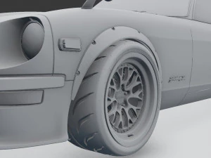 jdm 240z 3D Model