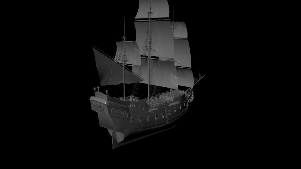 Ship Black Pearl 3d Model In Sailboat 3dexport